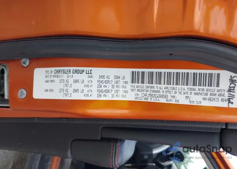 2014 Jeep Cherokee Trailhawk from USA, damaged, VIN 1C4PJMBS2EW308583